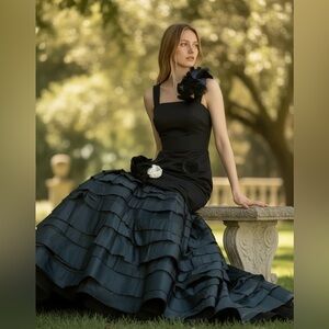 Nina Ricci formal evening gown